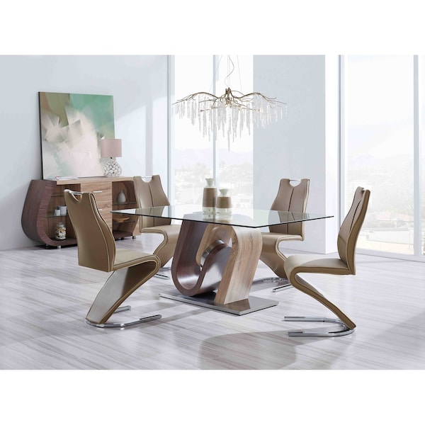 Global Furniture Usa Contemporary Brushed D4126Ndt + D4126Ndc 2819 - main